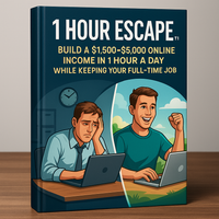 1 Hour Escape™ Build a $1,500–$5,000 Online Income in 1 Hour a Day While Keeping Your Full-Time Job